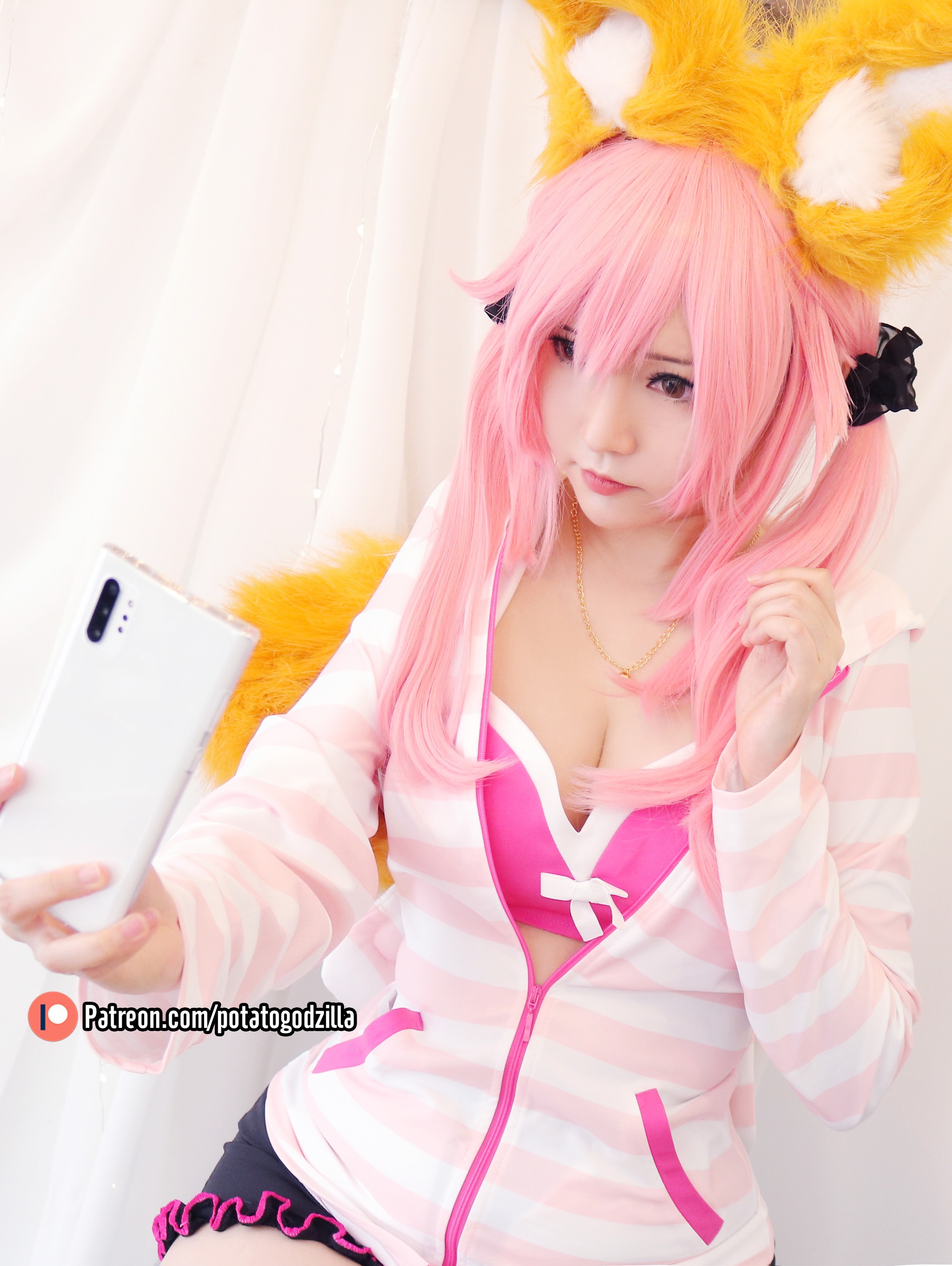 Potato Godzilla - NO.077 Tamamo School Uniform[50P]-XikXak